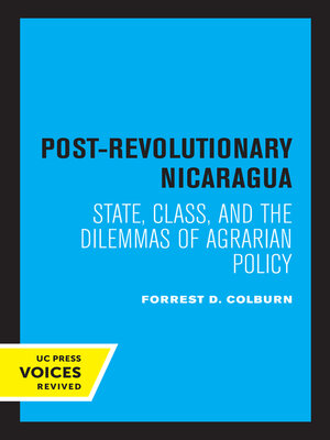 cover image of Post-Revolutionary Nicaragua